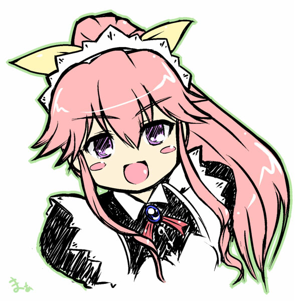 「ちょっとかわいく描いてみた…誰だこいつ…」